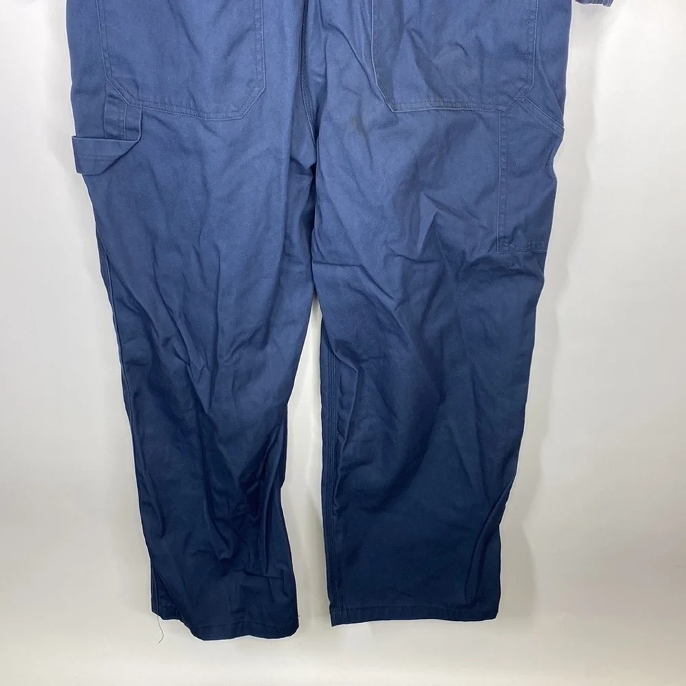 Walls Master Made Navy Blue Coveralls Large Short